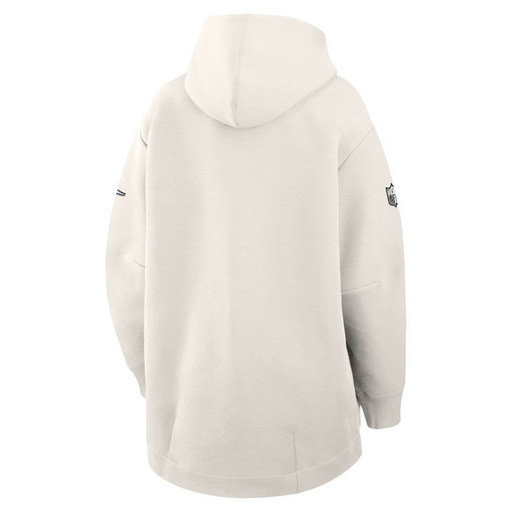 Women's Super Bowl LIX Opening Night Tech Fleece Full-Zip Hoodie - Philadelphia Eagles Hoodies