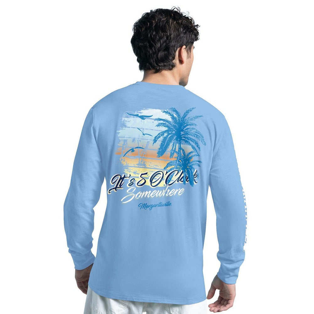 G-III Sports by Carl Banks Margaritaville It's Five O'Clock Somewhere Long Sleeve T-Shirt - Dallas Cowboys T-shirts
