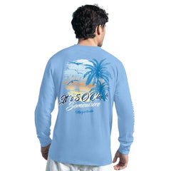 G-III Sports by Carl Banks Margaritaville It's Five O'Clock Somewhere Long Sleeve T-Shirt - Dallas Cowboys T-shirts