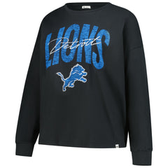 '47 Women's Plus Size Muse Sydney Long Sleeve T-Shirt - Detroit Lions T-shirts