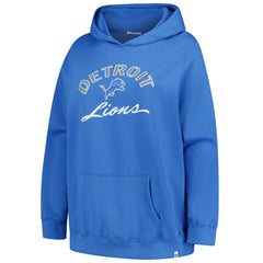 '47 Women's Plus Size Whirlwind Naomi Hoodie - Detroit Lions Hoodies