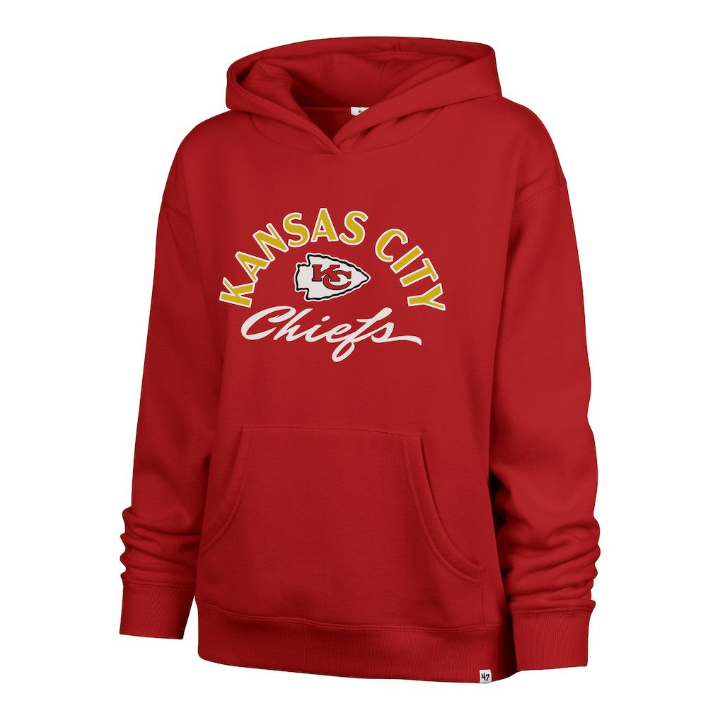 '47 Women's Plus Size Whirlwind Naomi Hoodie - Kansas City Chiefs Hoodies