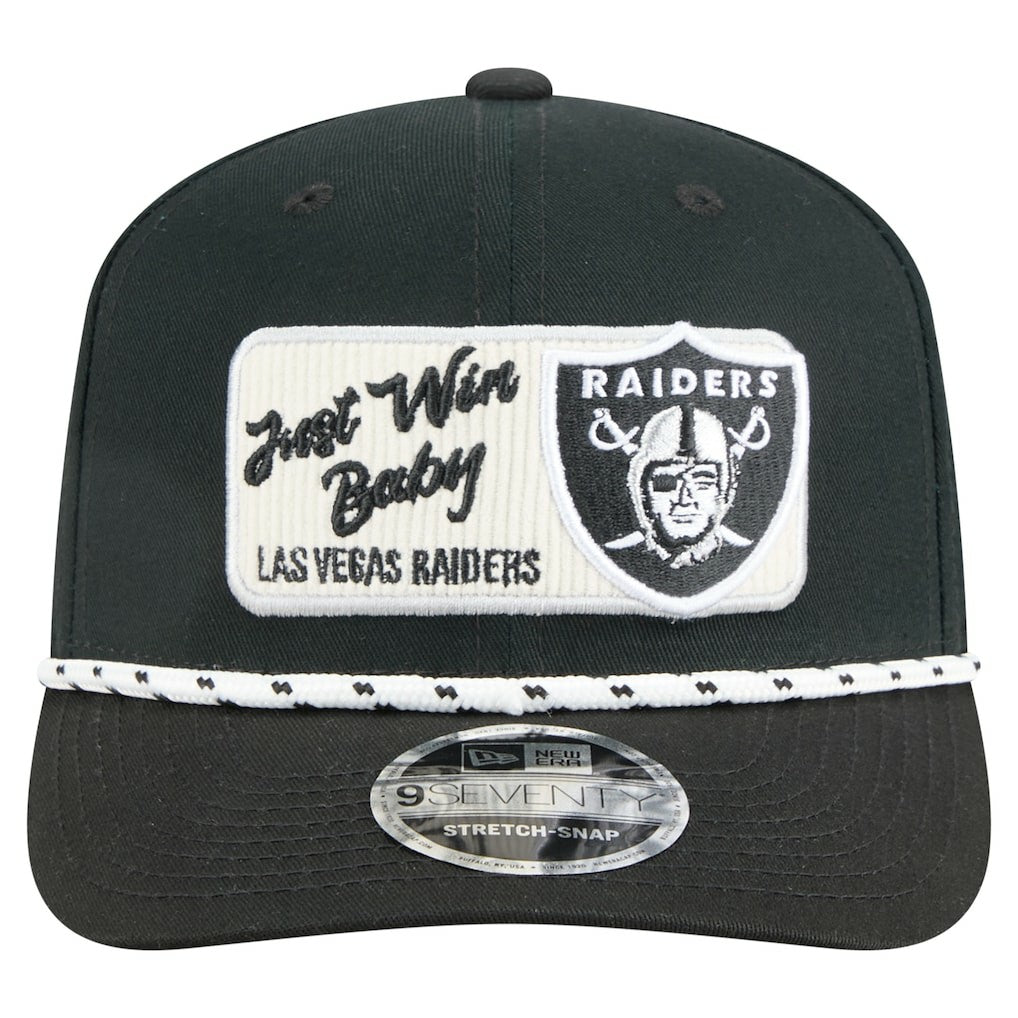 Chant 9SEVENTY Stretch-Snap Hat - Las Vegas Raiders Hats