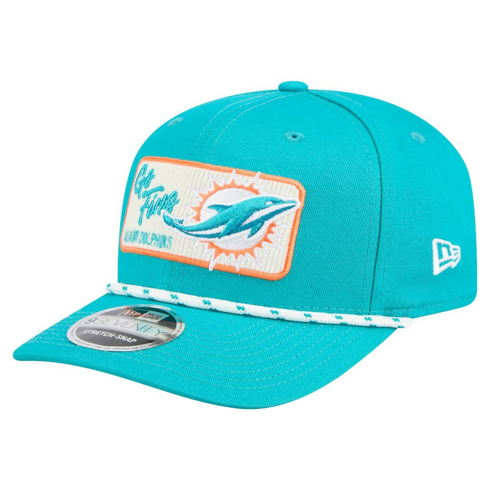 Chant 9SEVENTY Stretch-Snap Hat - Miami Dolphins Hats