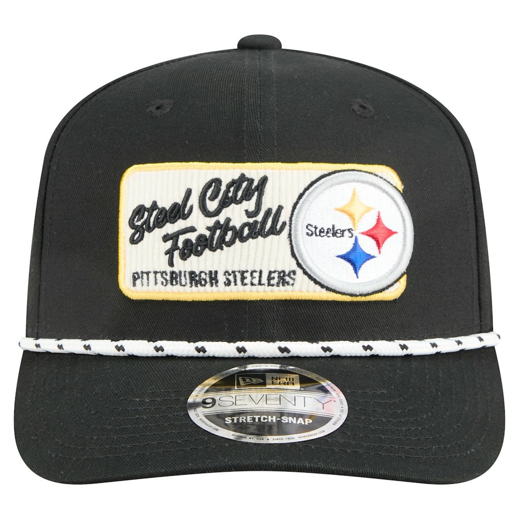 Chant 9SEVENTY Stretch-Snap Hat - Pittsburgh Steelers Hats