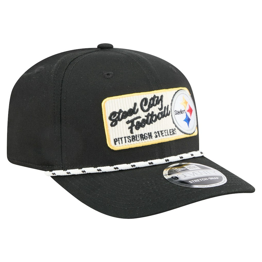 Chant 9SEVENTY Stretch-Snap Hat - Pittsburgh Steelers Hats