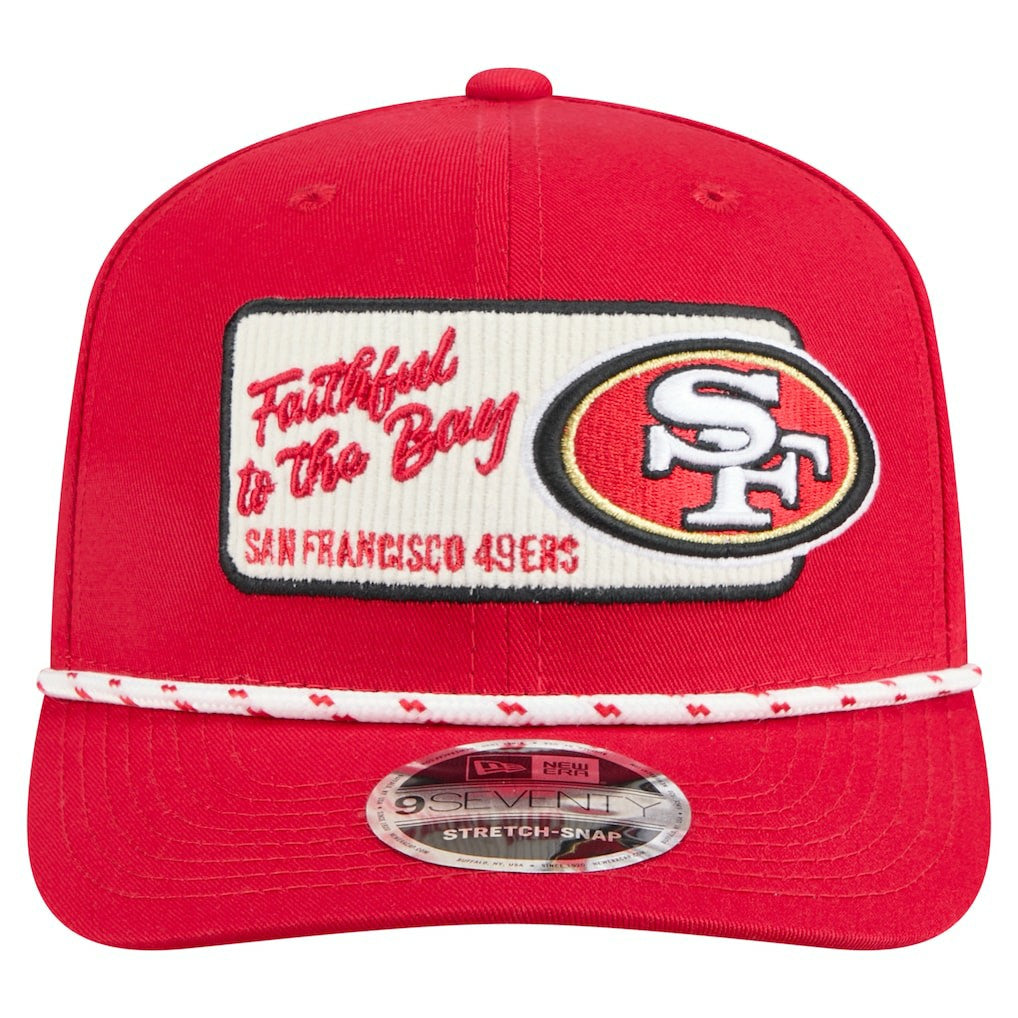Chant 9SEVENTY Stretch-Snap Hat - San Francisco 49ers Hats