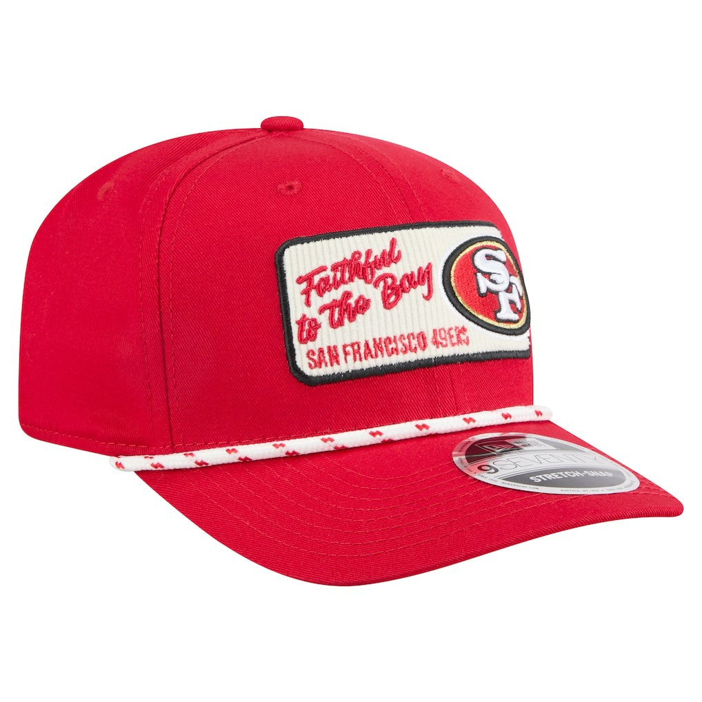 Chant 9SEVENTY Stretch-Snap Hat - San Francisco 49ers Hats