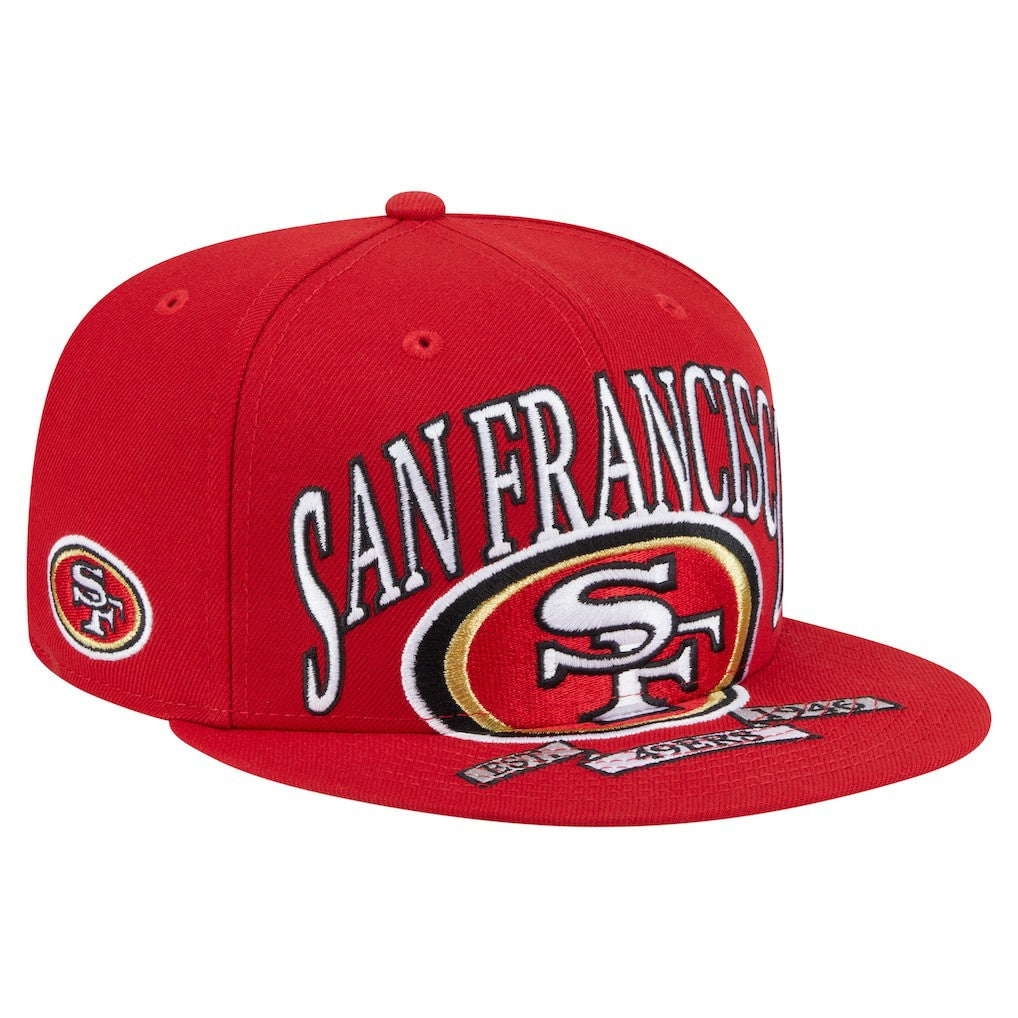 Oversized 59FIFTY Fitted Hat - San Francisco 49ers Hats
