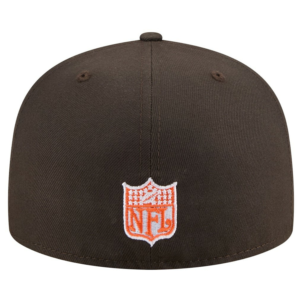 Throwback Oversized 59FIFTY Fitted Hat - Cleveland Browns Hats