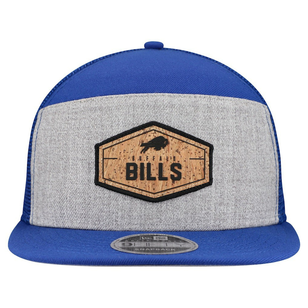 Cork Split Panel 9FIFTY Trucker Snapback Hat - Buffalo Bills Hats
