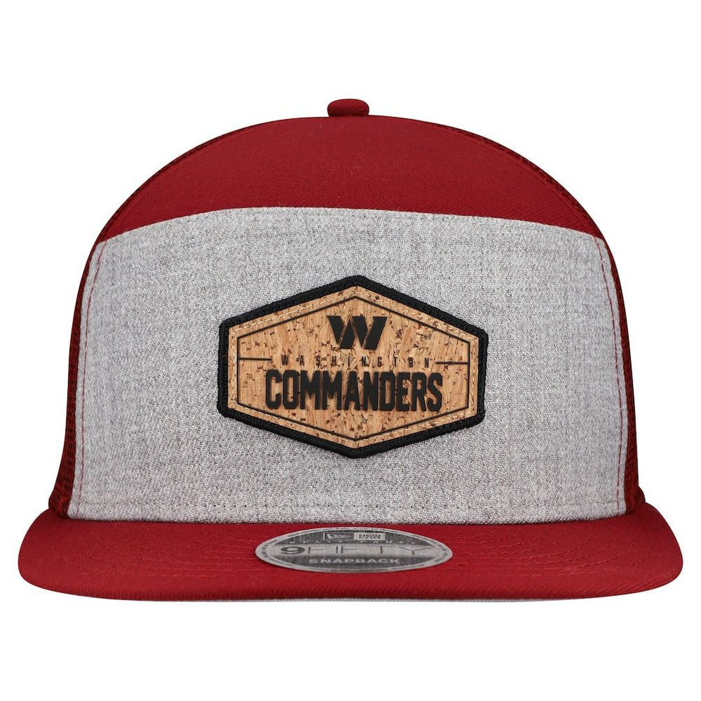 Cork Split Panel 9FIFTY Trucker Snapback Hat - Washington Commanders Hats
