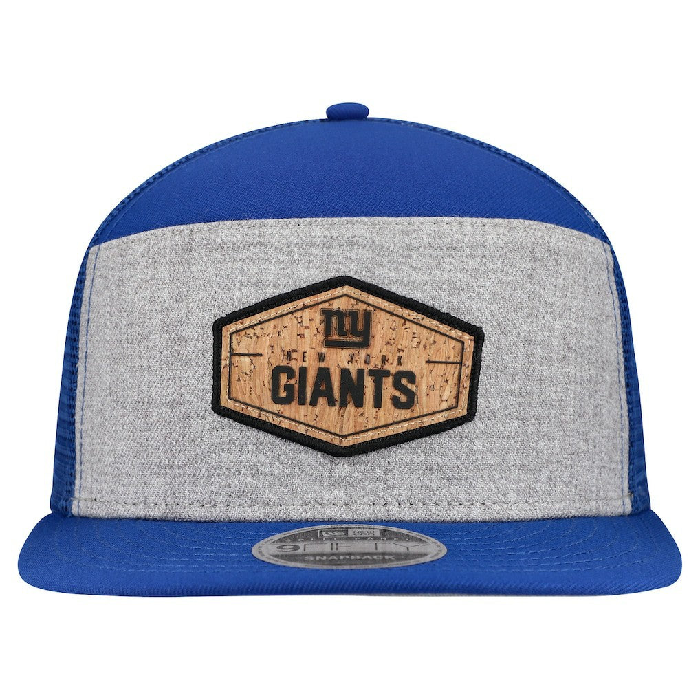 Cork Split Panel 9FIFTY Trucker Snapback Hat - New York Giants Hats