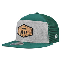 Cork Split Panel 9FIFTY Trucker Snapback Hat - New York Jets Hats