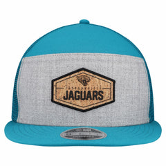 Cork Split Panel 9FIFTY Trucker Snapback Hat - Jacksonville Jaguars Hats