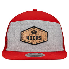 Cork Split Panel 9FIFTY Trucker Snapback Hat - San Francisco 49ers Hats