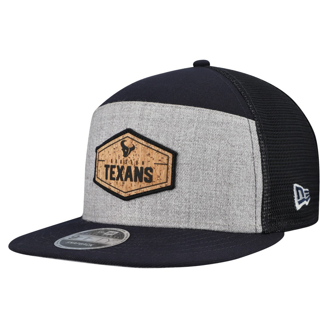 Cork Split Panel 9FIFTY Trucker Snapback Hat - Houston Texans Hats