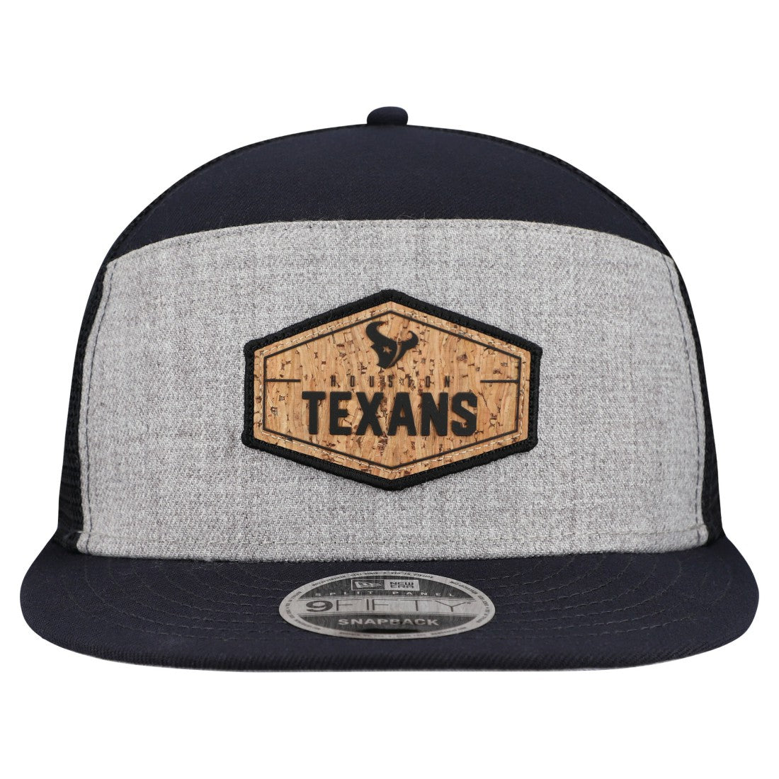 Cork Split Panel 9FIFTY Trucker Snapback Hat - Houston Texans Hats