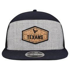 Cork Split Panel 9FIFTY Trucker Snapback Hat - Houston Texans Hats
