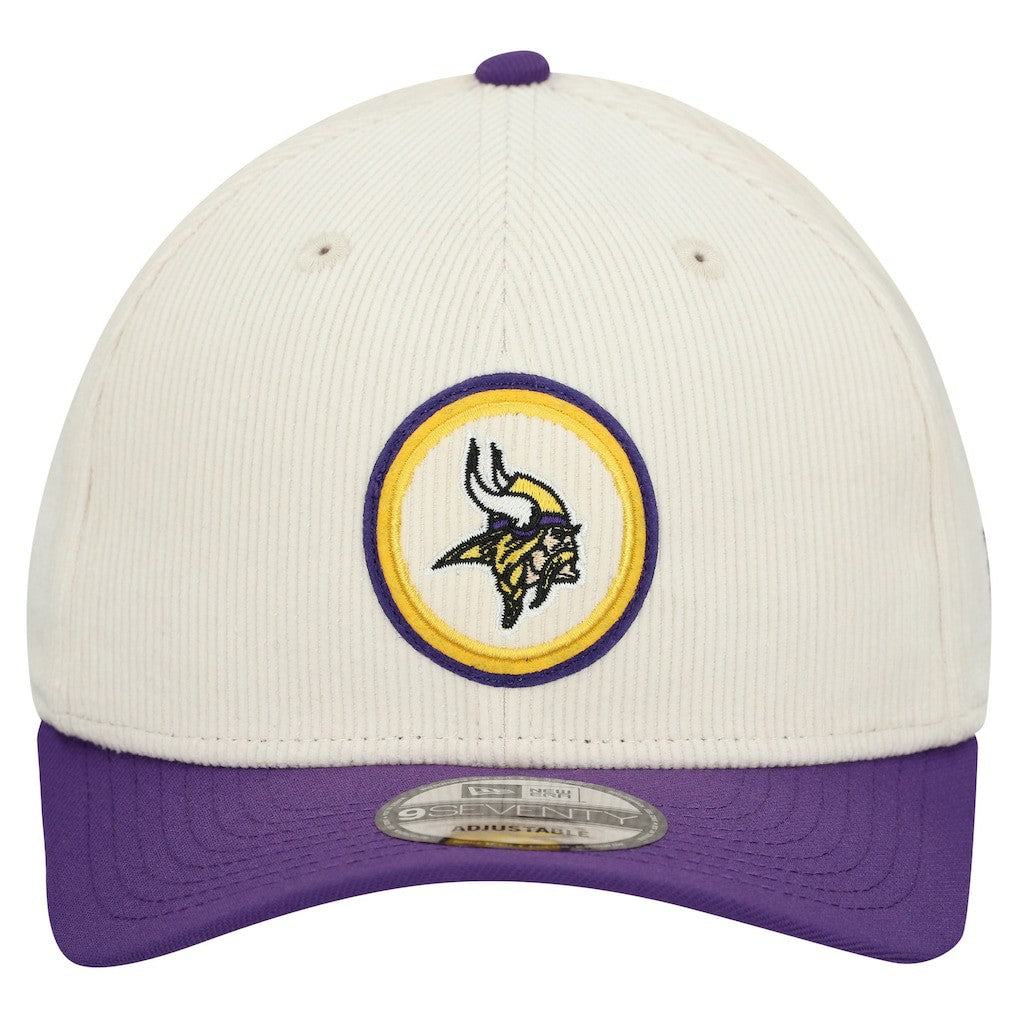 Loyal Corduroy 9SEVENTY Adjustable Hat - Minnesota Vikings Hats