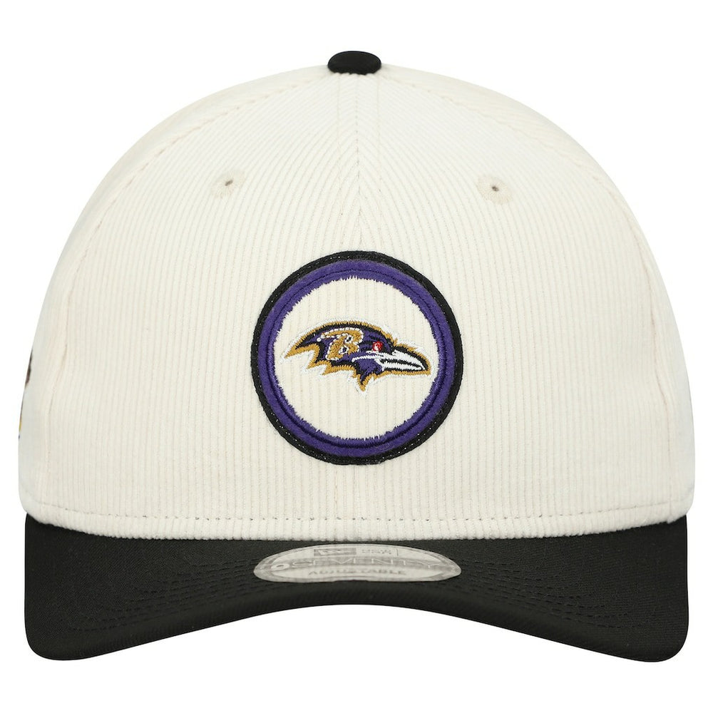 Loyal Corduroy 9SEVENTY Adjustable Hat - Baltimore Ravens Hats