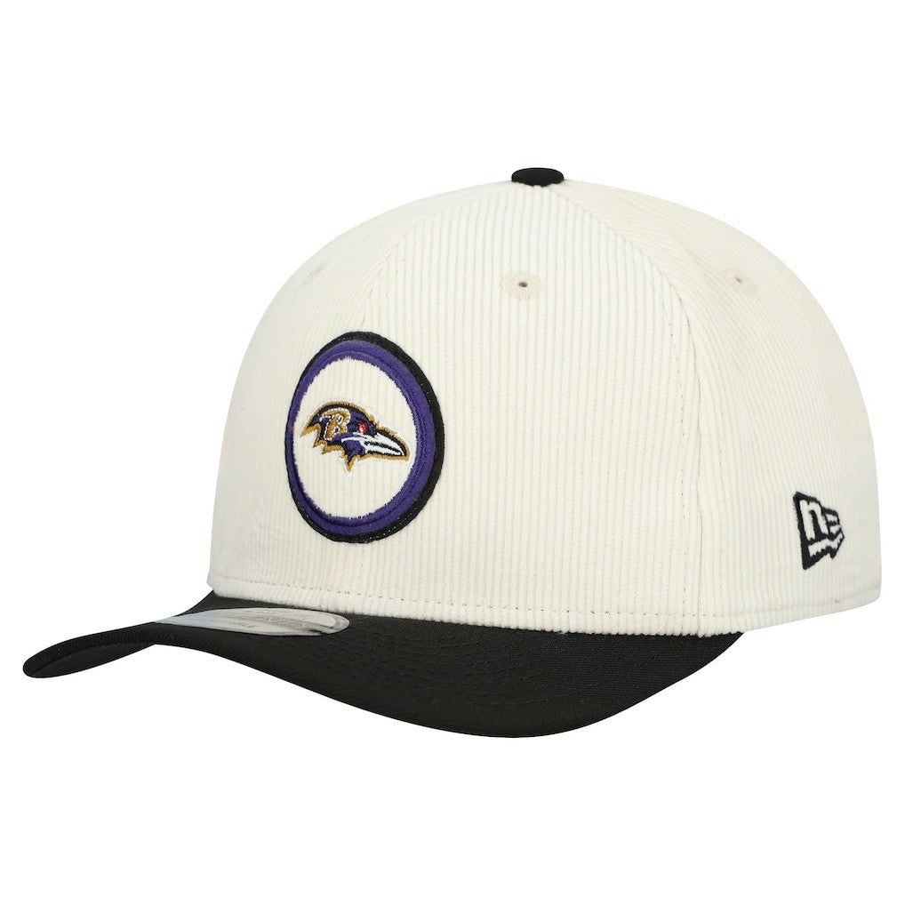 Loyal Corduroy 9SEVENTY Adjustable Hat - Baltimore Ravens Hats