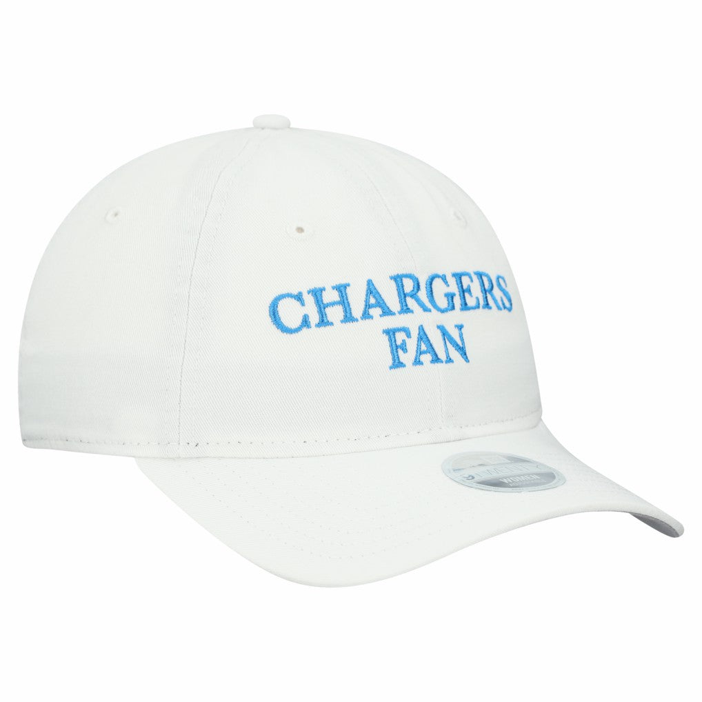 Women's Team Fan 9TWENTY Adjustable Hat - Los Angeles Chargers Hats