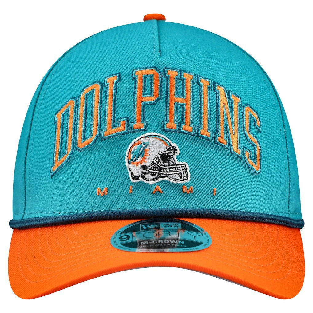 Arch COOLERA 9FORTY A-Frame M-Crown Adjustable Hat - Miami Dolphins Hats
