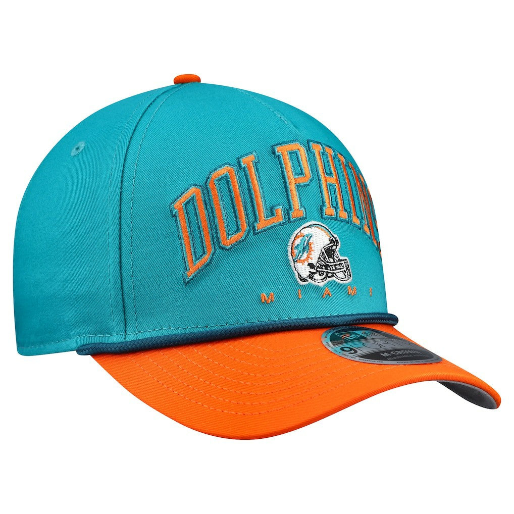 Arch COOLERA 9FORTY A-Frame M-Crown Adjustable Hat - Miami Dolphins Hats