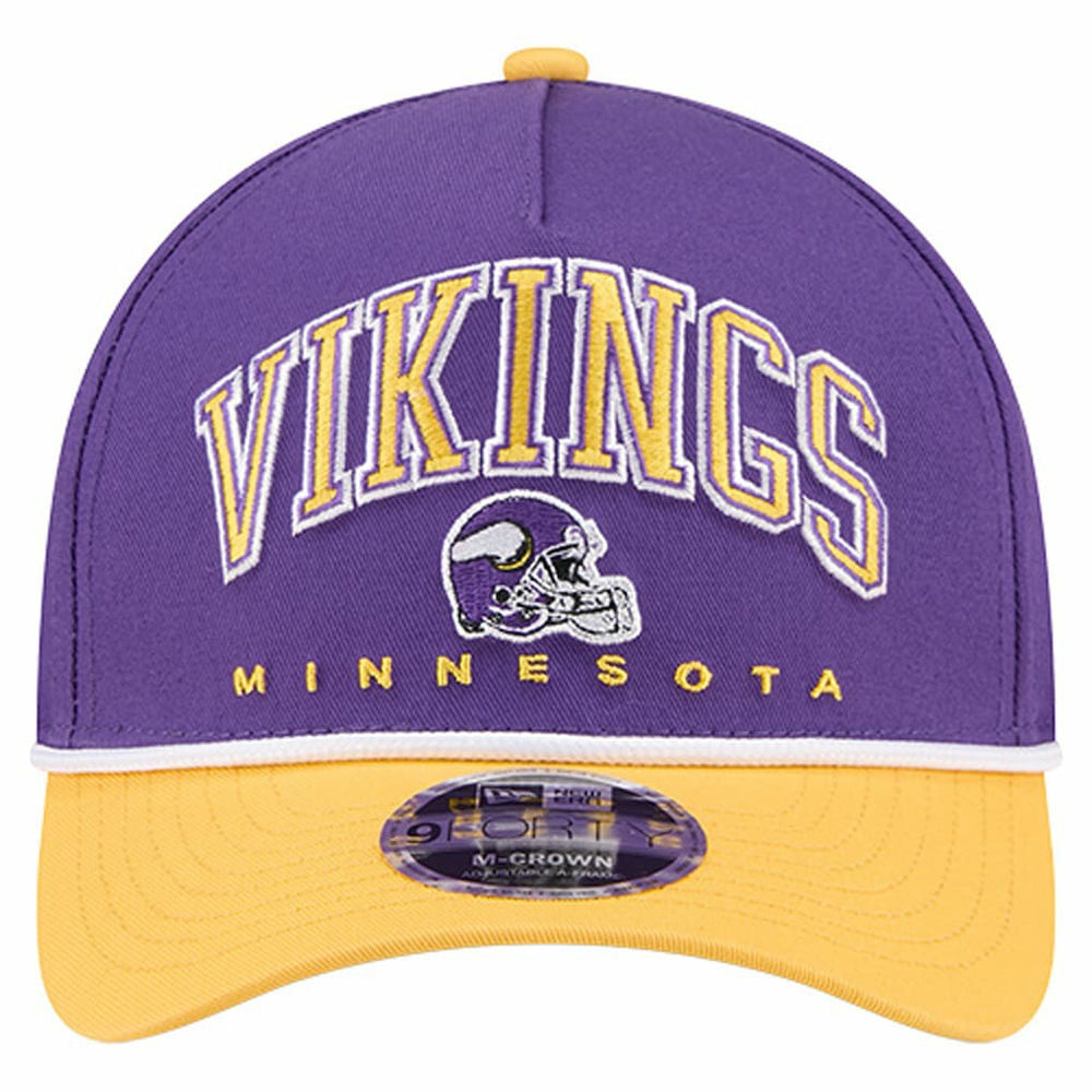 Arch COOLERA 9FORTY A-Frame M-Crown Adjustable Hat - Minnesota Vikings Hats