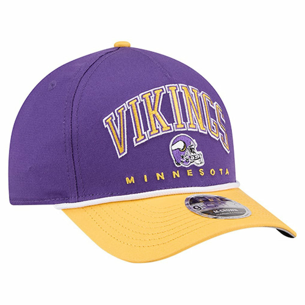 Arch COOLERA 9FORTY A-Frame M-Crown Adjustable Hat - Minnesota Vikings Hats