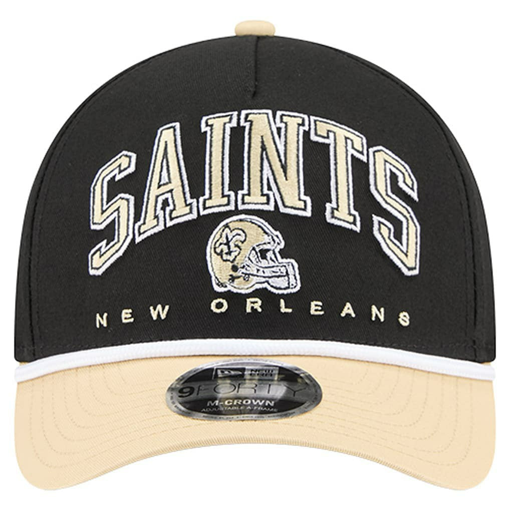 Arch COOLERA 9FORTY A-Frame M-Crown Adjustable Hat - New Orleans Saints Hats