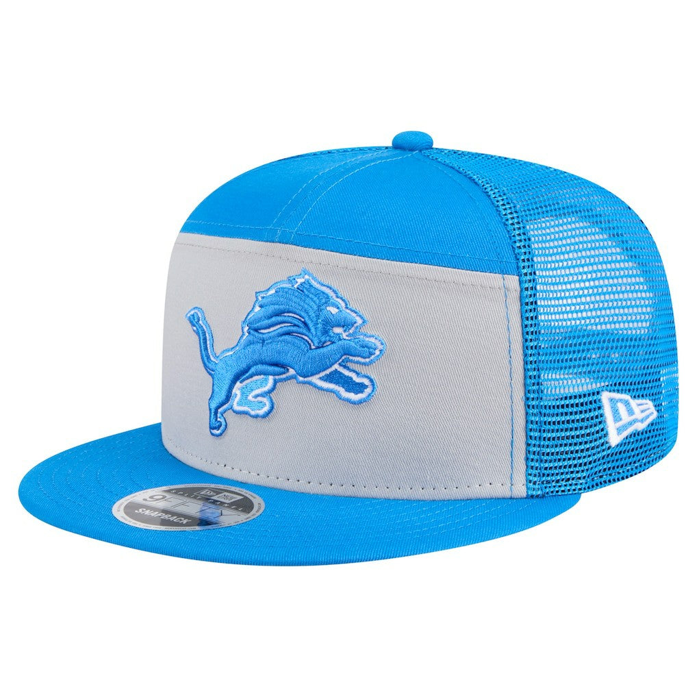 Outdoor Split Panel 9FIFTY Snapback Hat - Detroit Lions Hats