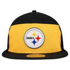 Outdoor Split Panel 9FIFTY Snapback Hat - Pittsburgh Steelers Hats