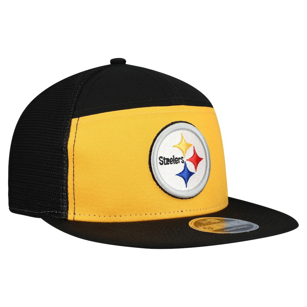 Outdoor Split Panel 9FIFTY Snapback Hat - Pittsburgh Steelers Hats