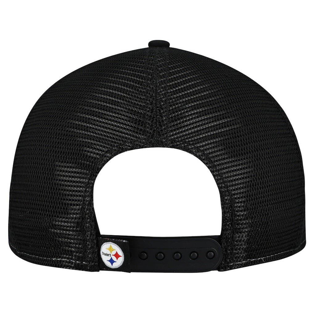 Outdoor Split Panel 9FIFTY Snapback Hat - Pittsburgh Steelers Hats