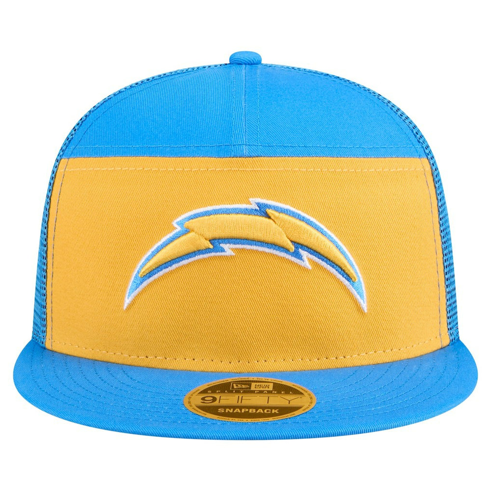 Outdoor Split Panel 9FIFTY Snapback Hat - Los Angeles Chargers Hats