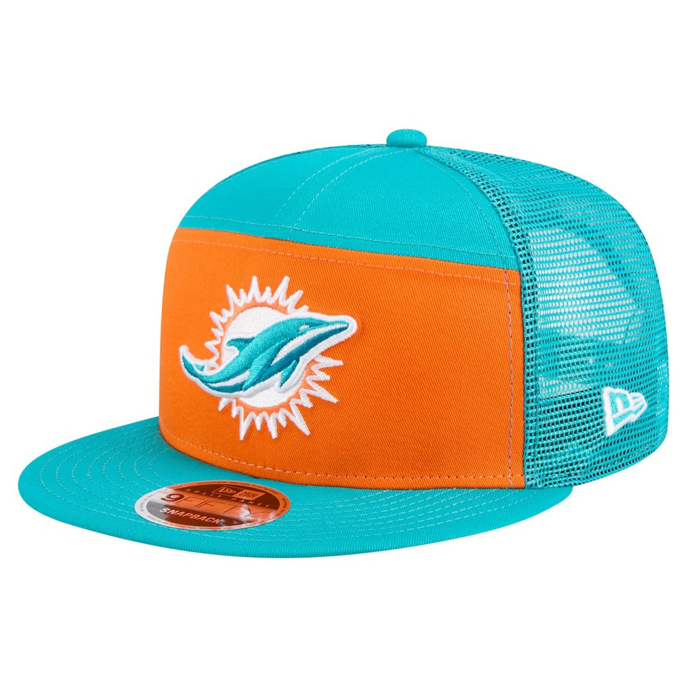 Outdoor Split Panel 9FIFTY Snapback Hat - Miami Dolphins Hats
