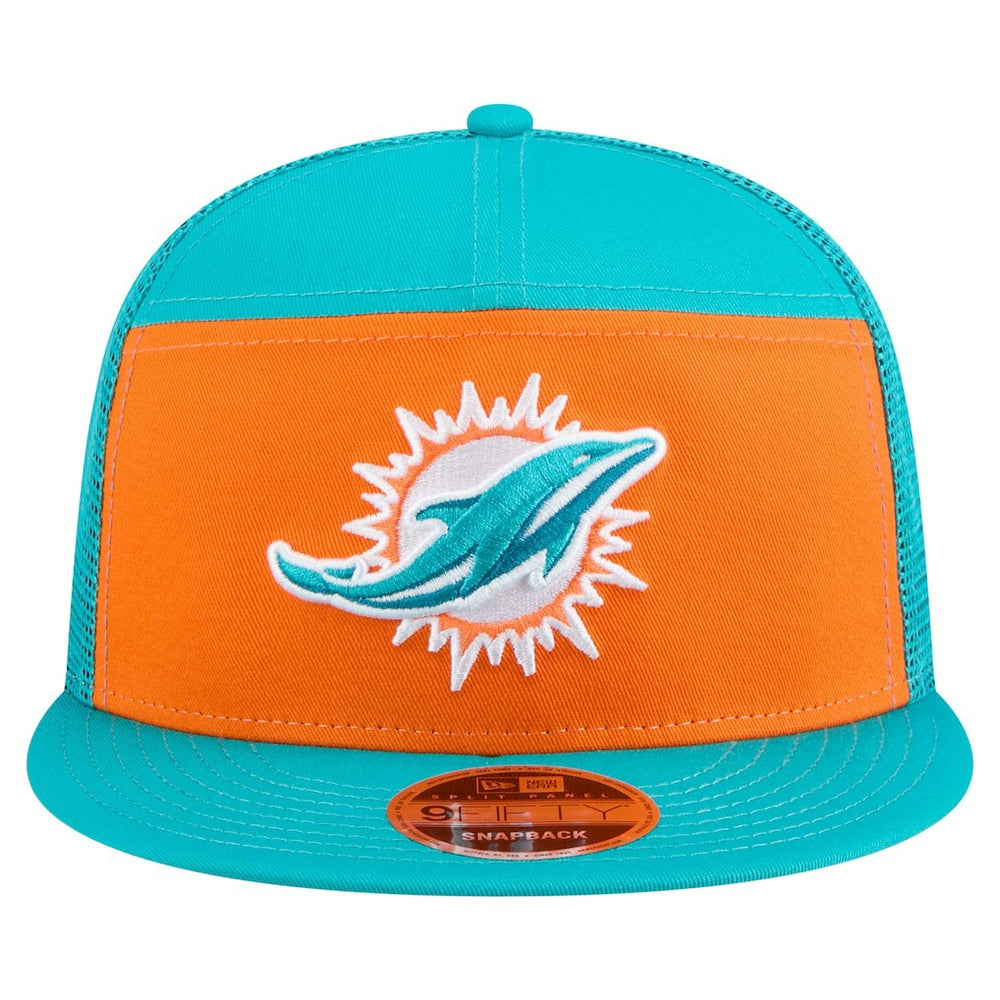 Outdoor Split Panel 9FIFTY Snapback Hat - Miami Dolphins Hats