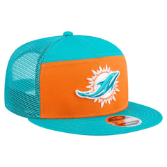 Outdoor Split Panel 9FIFTY Snapback Hat - Miami Dolphins Hats