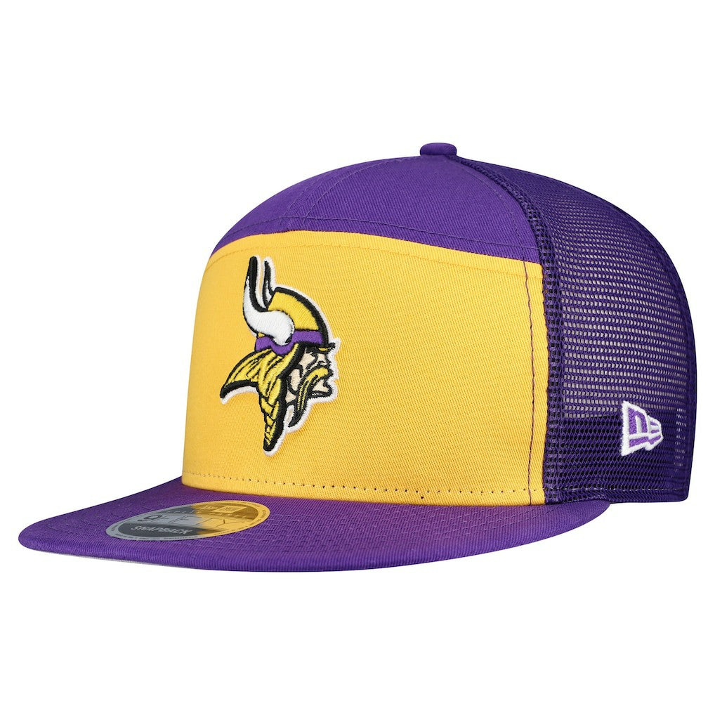 Outdoor Split Panel 9FIFTY Snapback Hat - Minnesota Vikings Hats