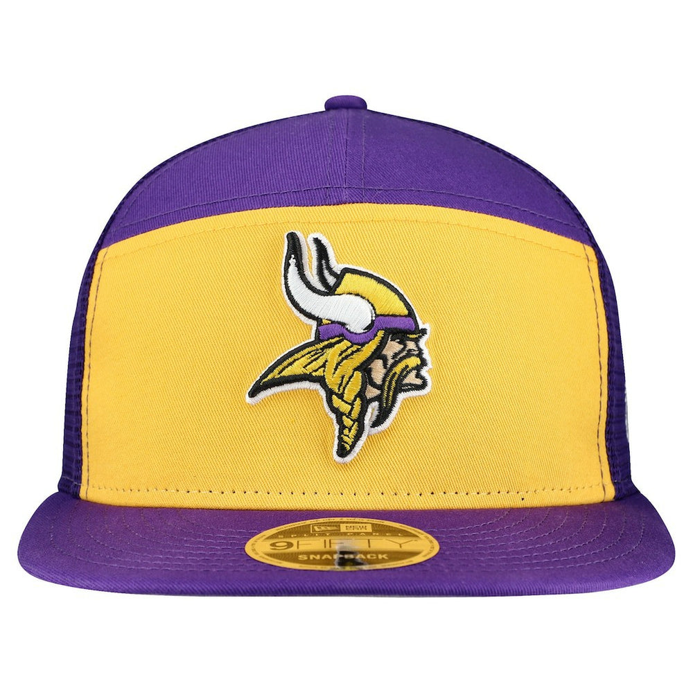 Outdoor Split Panel 9FIFTY Snapback Hat - Minnesota Vikings Hats