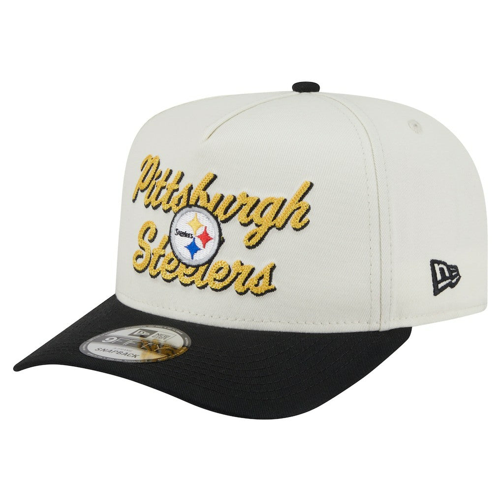 Chainstitch A-Frame 9FIFTY Adjustable Hat - Pittsburgh Steelers Hats