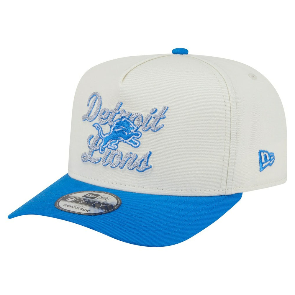 Chainstitch A-Frame 9FIFTY Adjustable Hat - Detroit Lions Hats