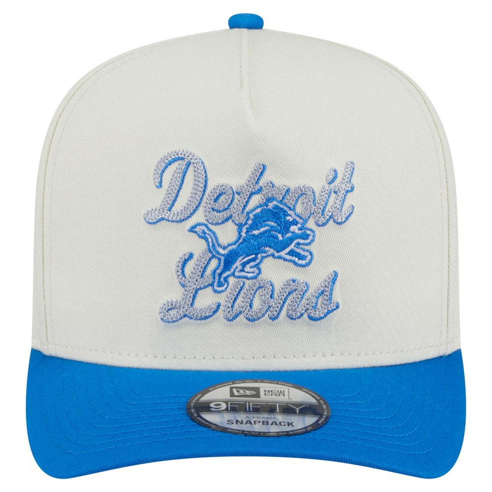 Chainstitch A-Frame 9FIFTY Adjustable Hat - Detroit Lions Hats