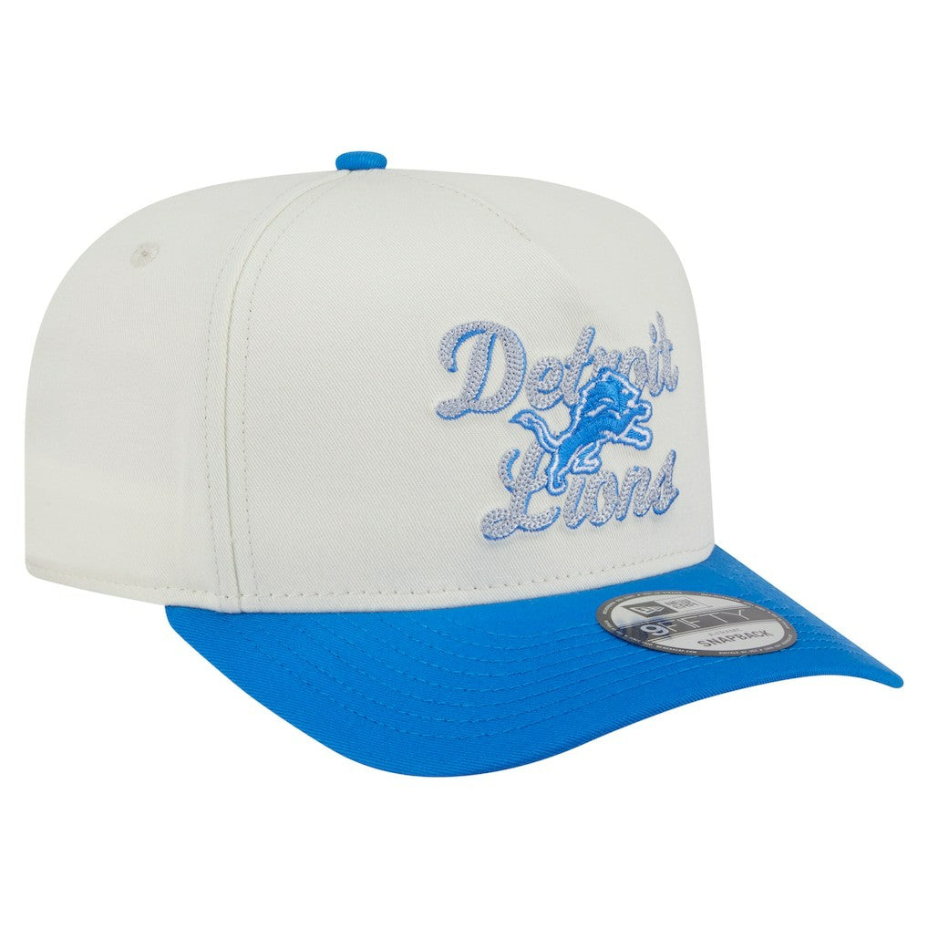 Chainstitch A-Frame 9FIFTY Adjustable Hat - Detroit Lions Hats