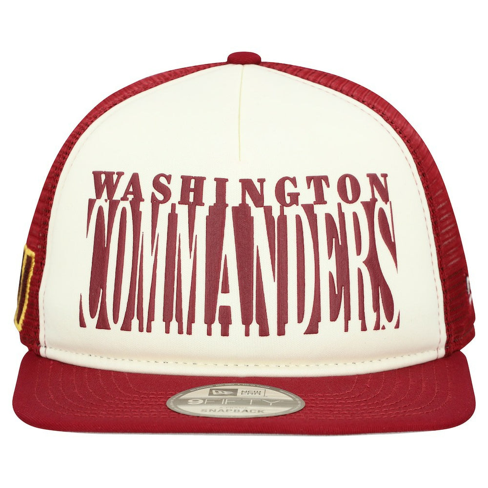 Cutout A-Frame 9FIFTY Snapback Hat - Washington Commanders Hats
