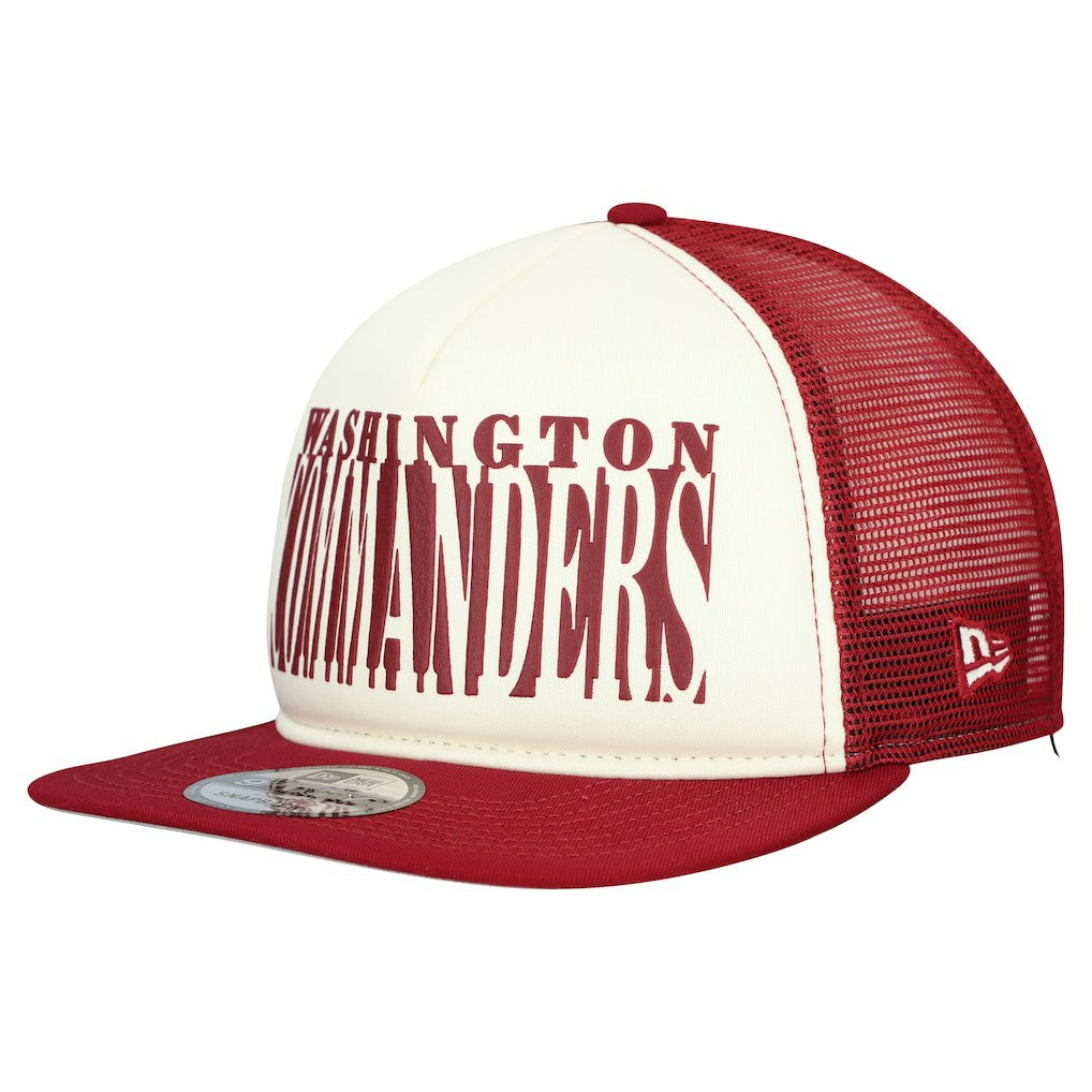 Cutout A-Frame 9FIFTY Snapback Hat - Washington Commanders Hats