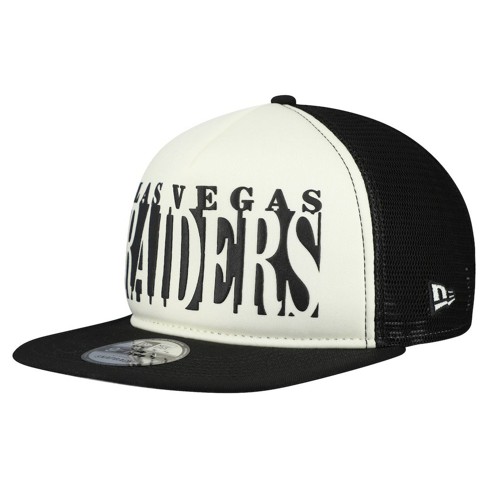 Cutout A-Frame 9FIFTY Snapback Hat - Las Vegas Raiders Hats