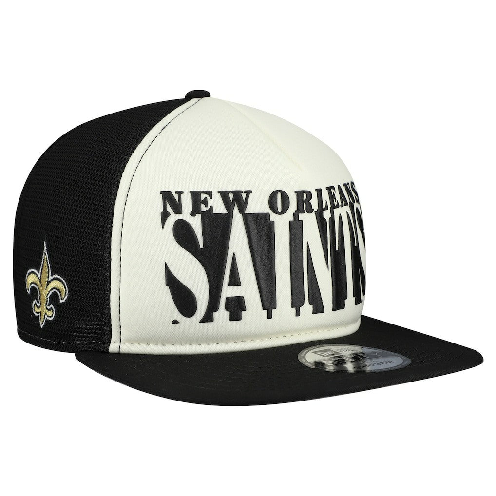 Cutout A-Frame 9FIFTY Snapback Hat - New Orleans Saints Hats